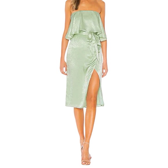 midi dress mint green Petal & Pup Women's Floret Midi Dress